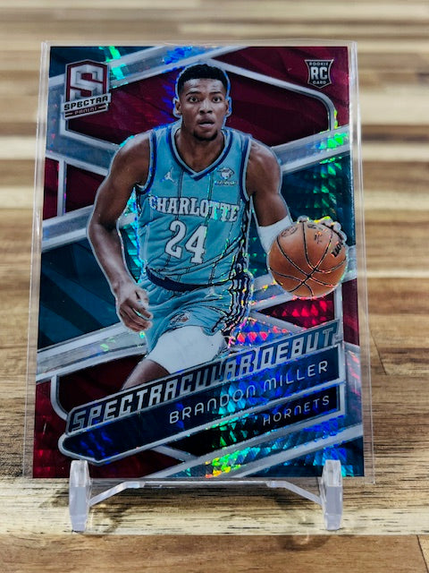 2023 Panini Spectra #193 - Brandon Miller - Spectacular Debut RC