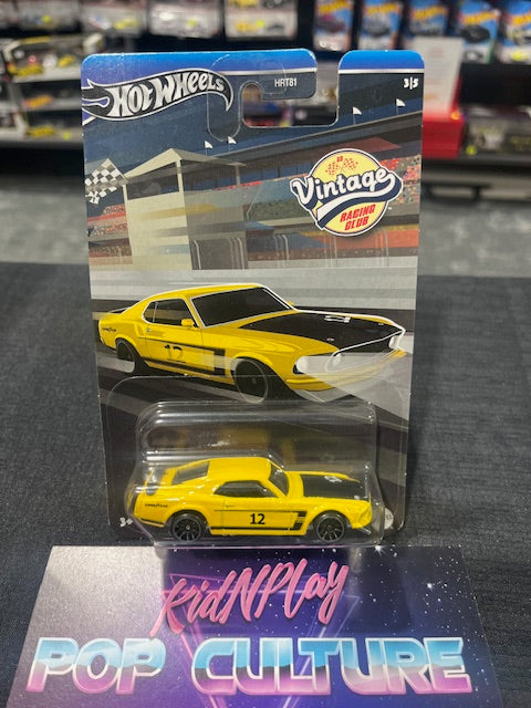 Hot Wheels Culture - Vintage Racing Club - 1969 Ford Mustang Boss 302