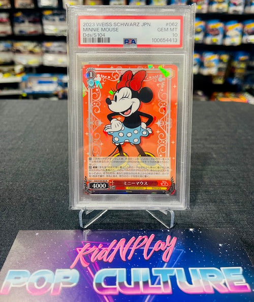 2023 DISNEY Weiss Schwarz Japanese #062 - Minnie Mouse  - PSA GEM MINT 10