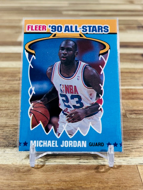 1990 Fleer - Michael Jordan - 90's All-Stars #5