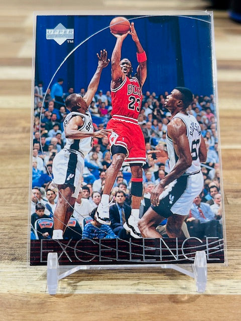 1996 Upper Deck #165 - Michael Jordan - Excellence