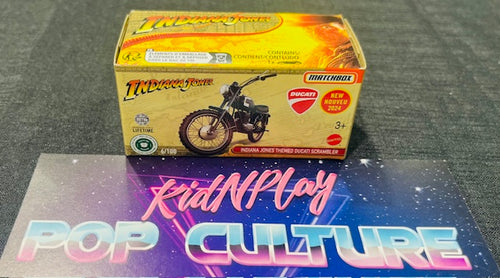 Matchbox - 06/100 - Indiana Jones Themed Ducati Scrambler