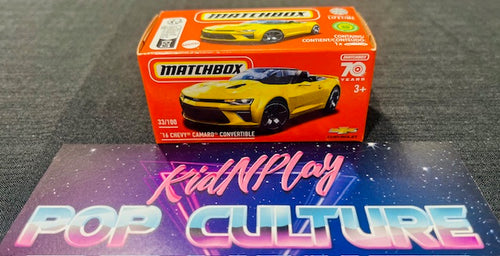 Matchbox - 33/125 - 2016 Chevy Camaro Convertible