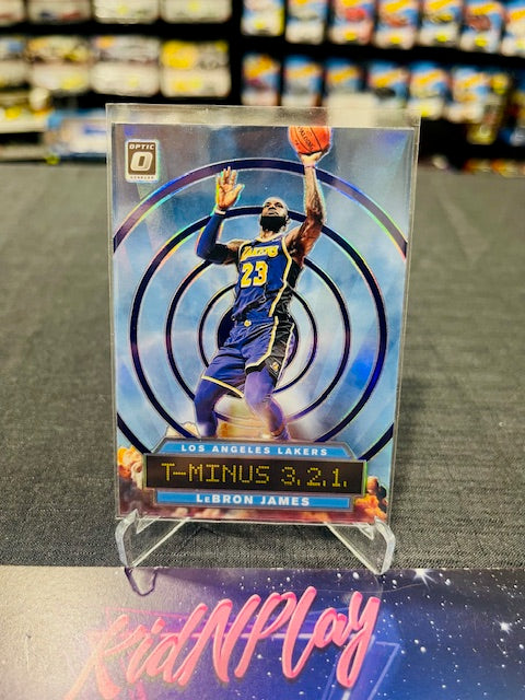 2019 PANINI OPTIC - T-MINUS 3,2,1 - LEBRON JAMES Prizm