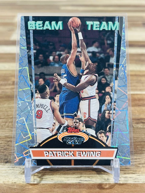 1993 Topps Stadium Club - Patrick Ewing - Beam Team  #18