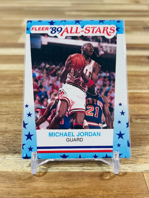 1989 Fleer - Michael Jordan - '89 All-Stars Sticker #3