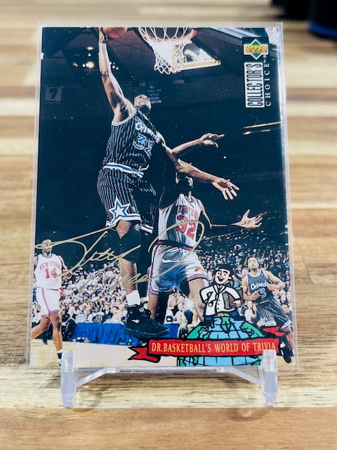 1994 Upper Deck Collector's Choice Gold Signature #400  - Shaquille O'Neal - Dr. Basketball's
