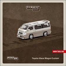 Tarmac Works Road64 1/64 - Toyota Hiace Wagon Custom
