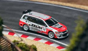 Tarmac Works Hobby64 1/64 - Mitsubishi Lancer Evolution Wagon Super Taikyu Series 2007