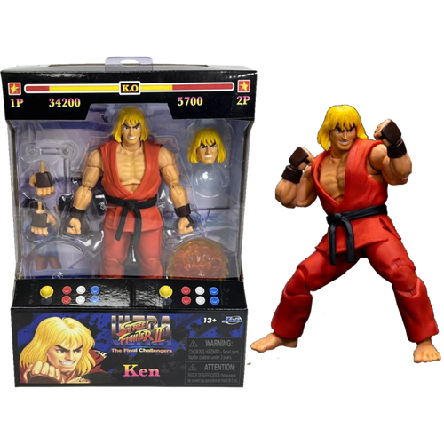 Ultra Street Fighter II: The Final Challengers - Ken 1/12th Scale Action Figure