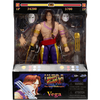 Ultra Street Fighter II: The Final Challengers - Vega 1/12th Scale Action Figure