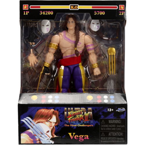 Ultra Street Fighter II: The Final Challengers - Vega 1/12th Scale Action Figure