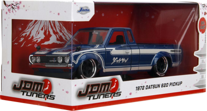 JDM Tuners - 1972 Datsun 620 Pickup 1/24th Scale Die-Cast Vehicle Replica