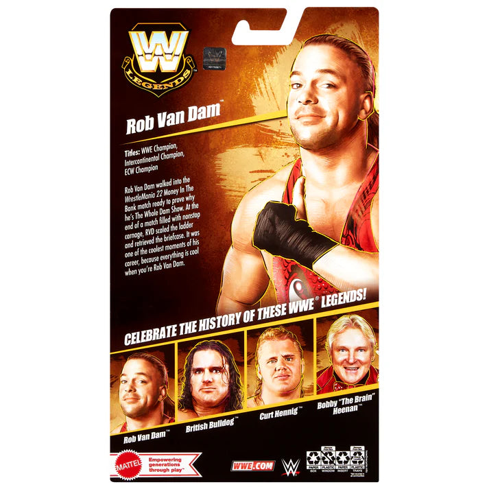 WWE Elite Legends Series 29 - Rob Van Dam " Money In The Bank" Figure