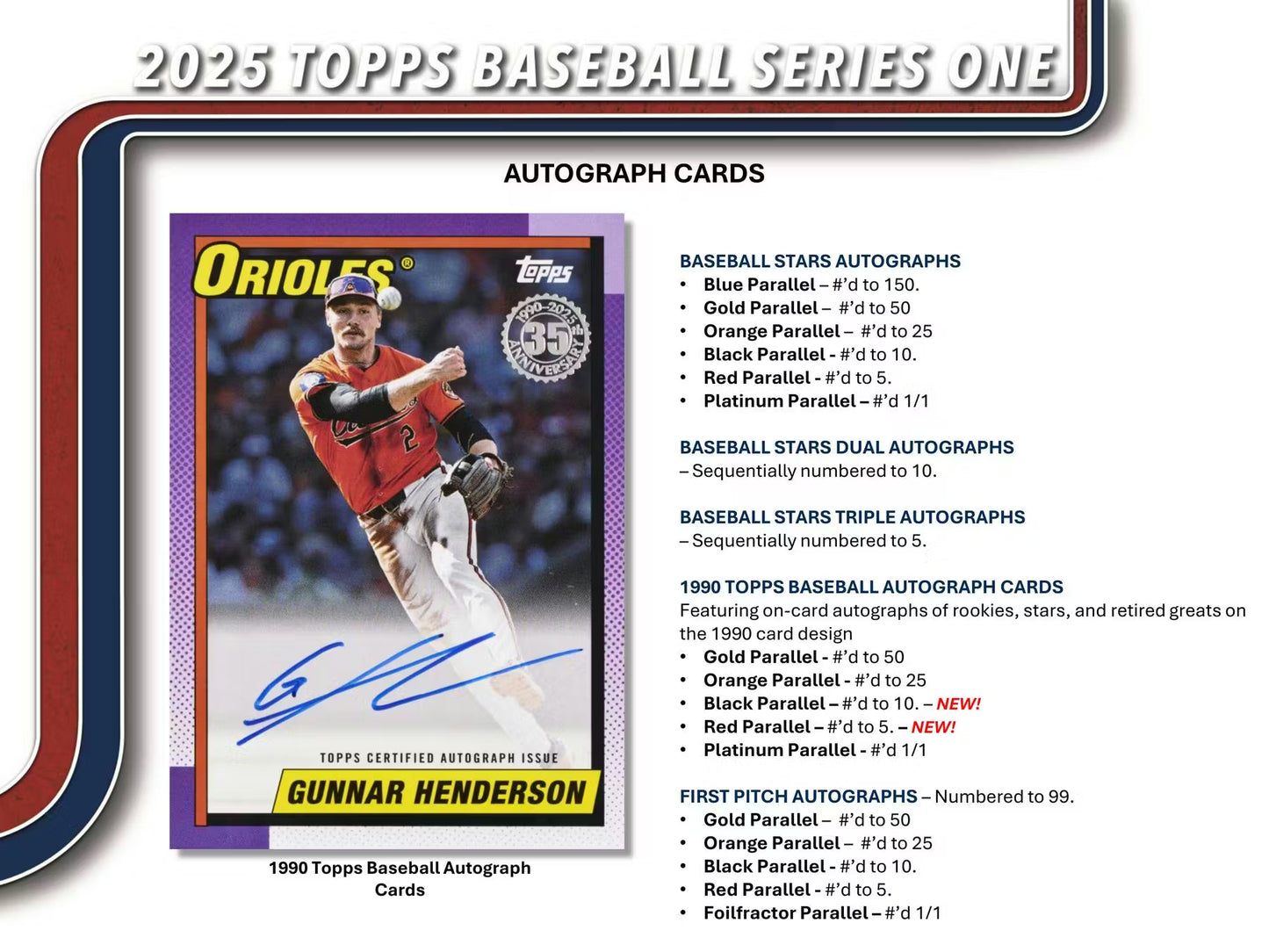 2025 Topps Series 1 MLB Baseball 7-Pack Blaster Box