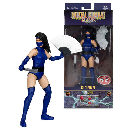 Mortal Kombat Klassic Kitana Red Platinum Edition 7" Action Figure