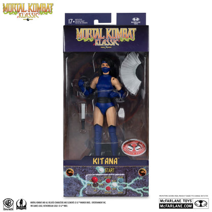 Mortal Kombat Klassic Kitana Red Platinum Edition 7" Action Figure