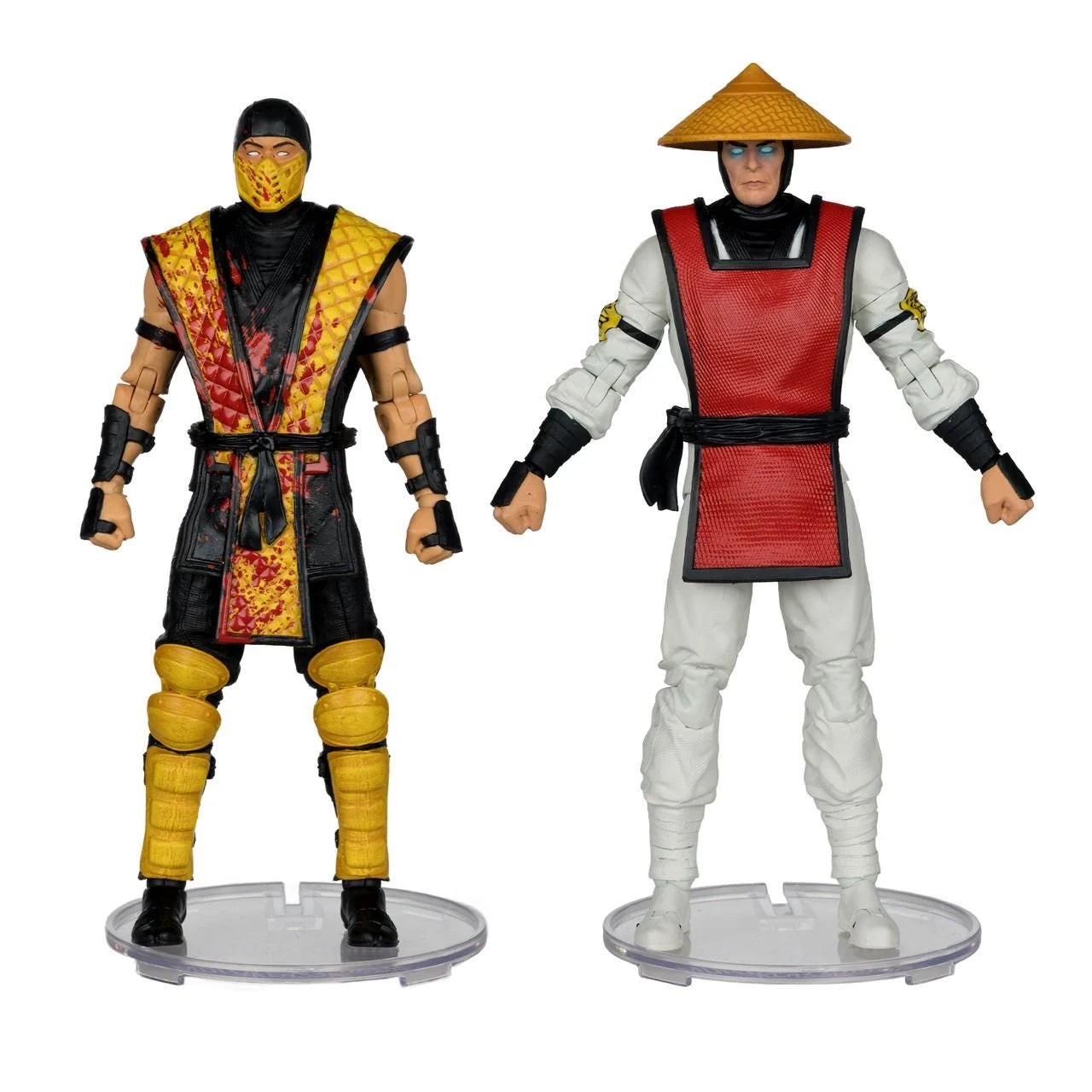 Mortal Kombat Klassic Scorpion vs Raiden 7" Action Figure 2 Pack
