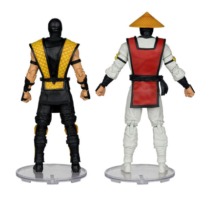 Mortal Kombat Klassic Scorpion vs Raiden 7" Action Figure 2 Pack