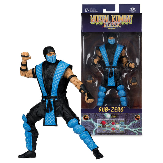 Mortal Kombat Klassic Sub Zero 7" Action Figure