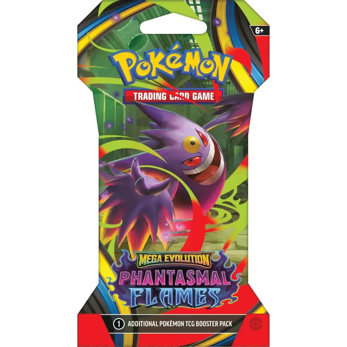 Pokemon Mega Evolution Phantasmal Flames Sleeved Blister Booster Pack