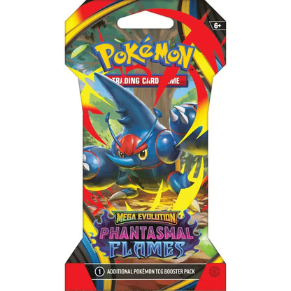 Pokemon Mega Evolution Phantasmal Flames Sleeved Blister Booster Pack