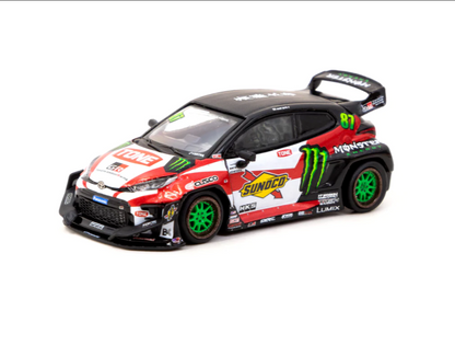Tarmac Works Hobby64 1/64 - Toyota Monster Energy Pandem Yaris Drift