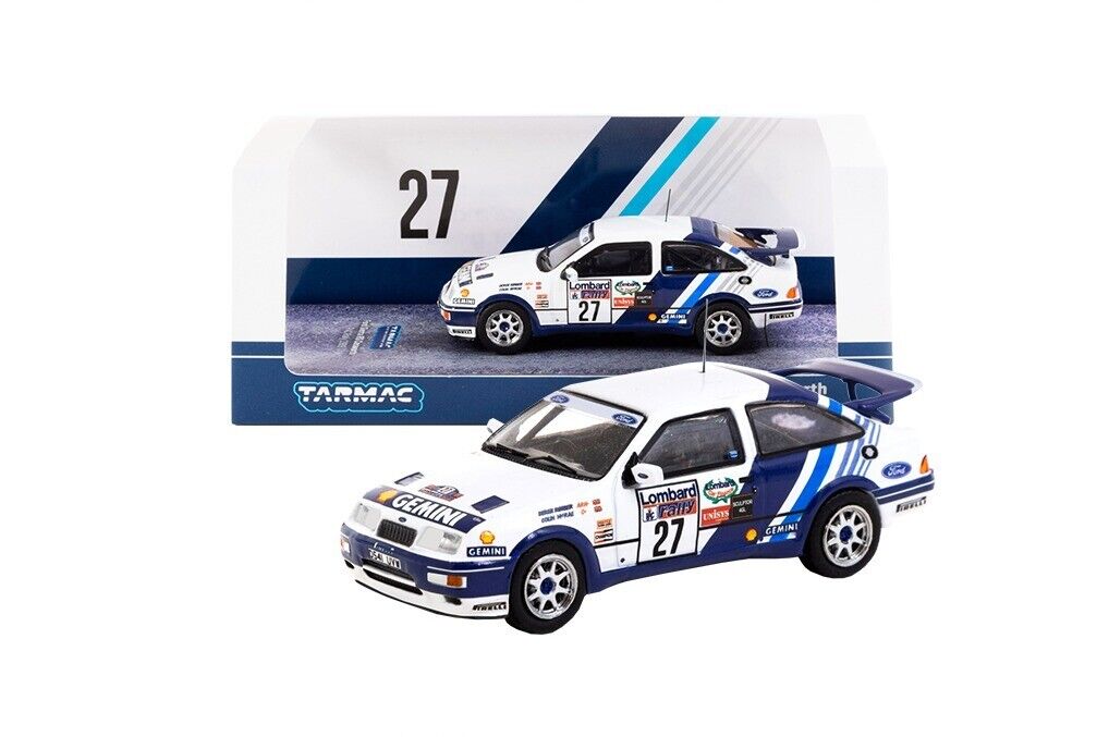 Tarmac Works Hobby64 1/64 - Ford Sierra RS Cosworth RAC Rally 1989