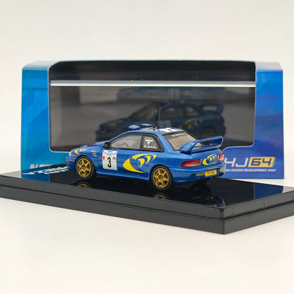 Hobby Japan 1/64 SUBARU IMPREZA WRC 1997 #3 TOUR DE CORSE (Winner)
