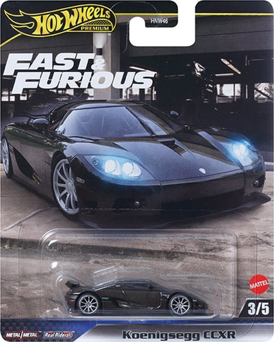 Hot Wheels Premium Koenigsegg CCXR - Fast & Furious