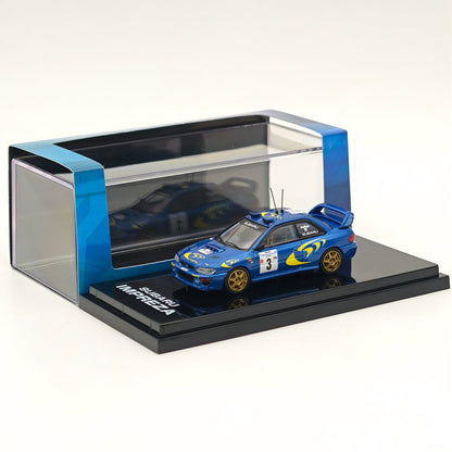 Hobby Japan 1/64 SUBARU IMPREZA WRC 1997 #3 TOUR DE CORSE (Winner)