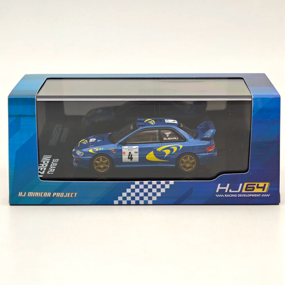 Hobby Japan 1/64 SUBARU IMPREZA WRC 1997 #4 TOUR DE CORSE