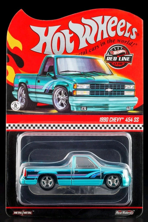 Hot Wheels RLC 1990 Chevy 454 SS hot wheels Member Exclusive Spectraflame Teal