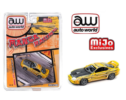 Auto World 1:64 1997 Toyota Supra Manga Art Limited Edition Diecast Car CP8086