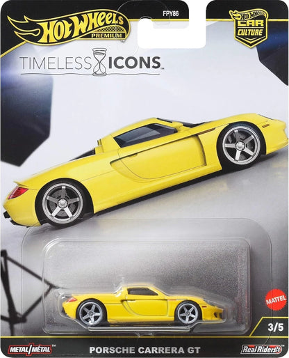 Hot Wheels Premium Car Culture Timeless Icons - Porsche Carrera GT