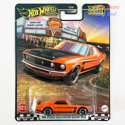 Hot Wheels Premium 2025 Boulevard #123 69 Ford Mustang Boss 302