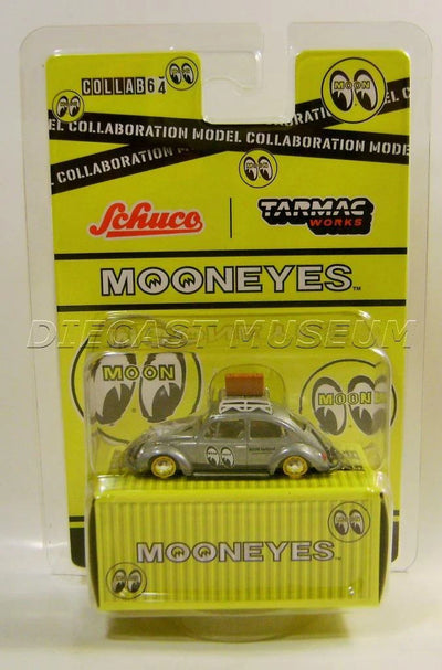 VW BEETLE BUG MOONEYES CHASE CAR TARMAC WORKS SCHUCO COLLAB64 COLLABORATION 2021