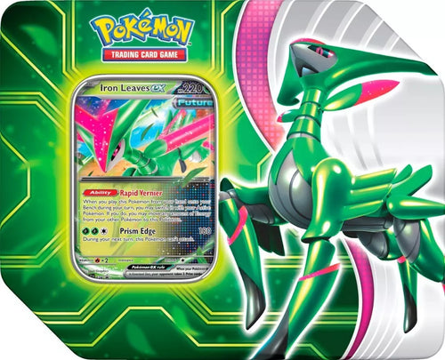 POKÉMON TCG Paradox Clash Tin - Iron leaves
