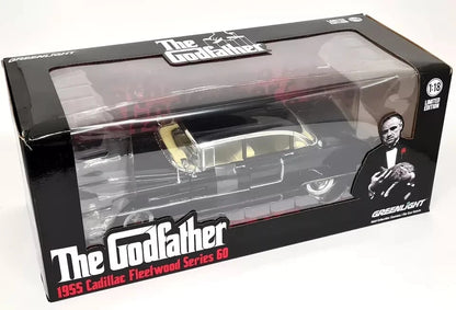Greenlight 1/18 The Godfather Cadillac Fleetwood Series 60 1955 Black