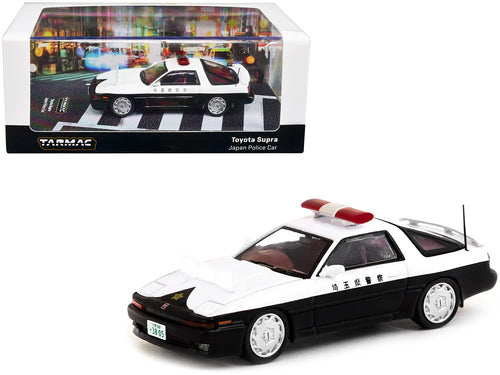 Tarmac Works Road64 1/64 - Toyota Supra Japanese Police Car