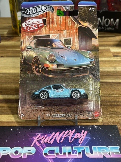 Hot Wheels Silver Series Vintage Club '71 Porsche 911