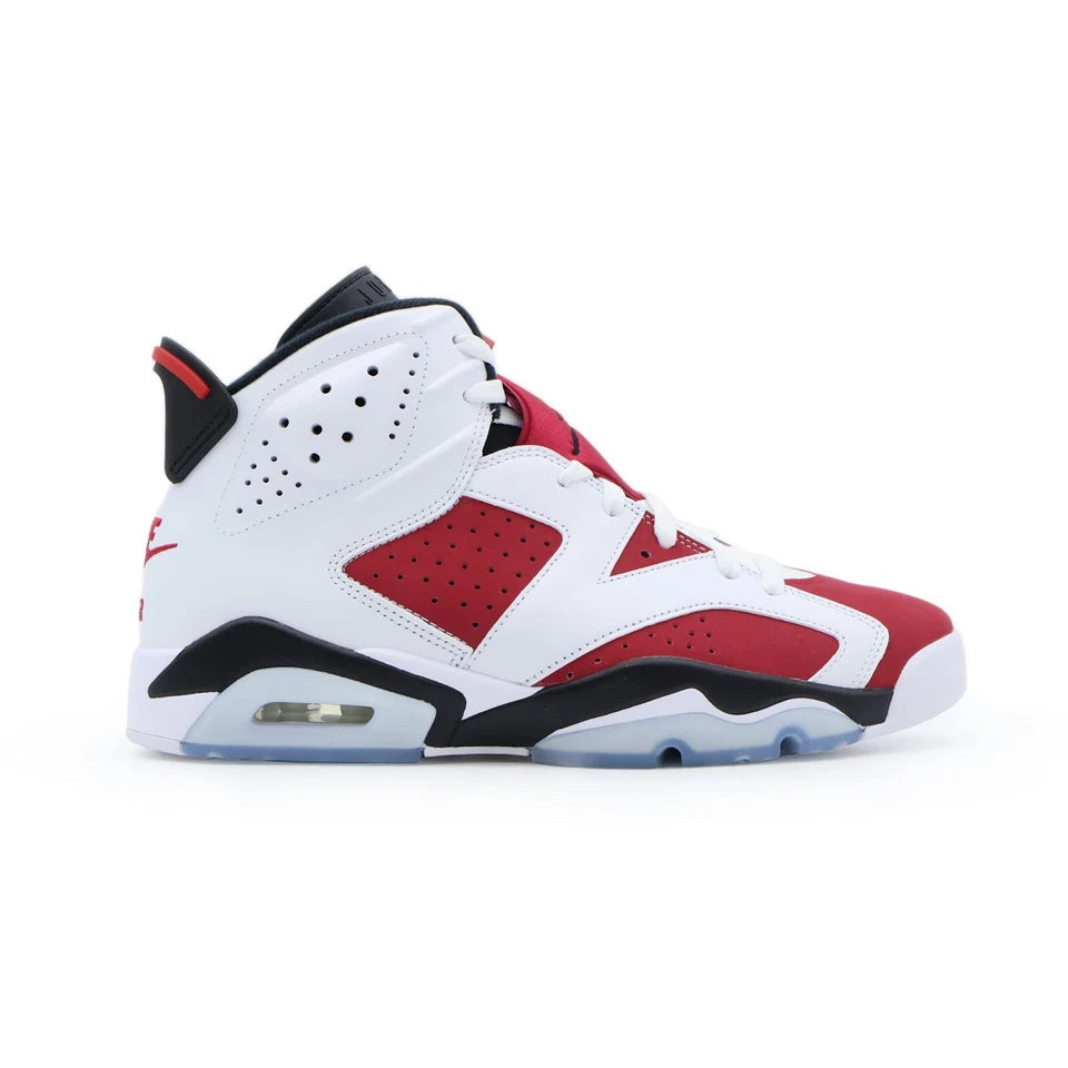 Nike Air Jordan 6 Retro Carmine Red White Black Bordeaux (Men's) CT8529-106