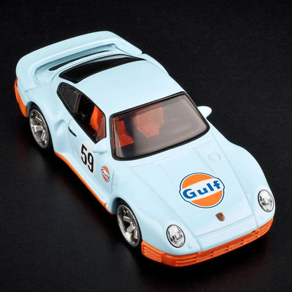 Hot Wheels Red Line Club - Gulf Porsche 959
