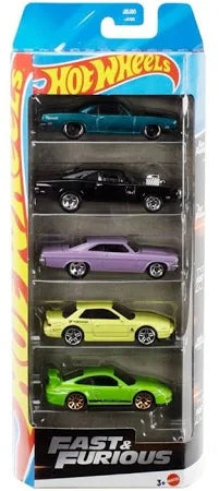 Hot Wheels Fast & Furious 5-pack JBJ80