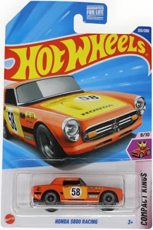 Hot Wheels Honda S800 Racing 212/250 - Treasure Hunt - 2025