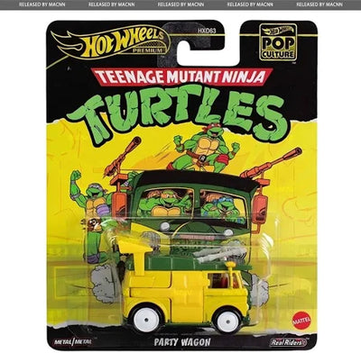 Hot Wheels Pop Culture 2025 - TMNT Party Wagon (Teenage Mutant Ninja Turtles)