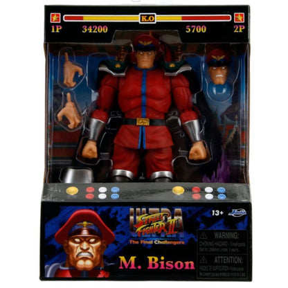 Street Fighter 2 M. Bison 6" Action Figure