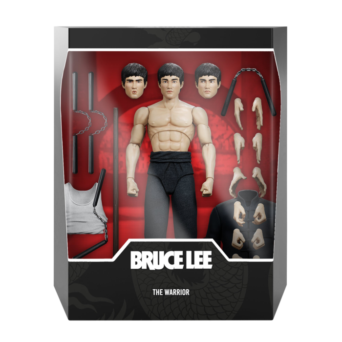 Super 7 Ultimates The Warrior Bruce Lee Action Figure