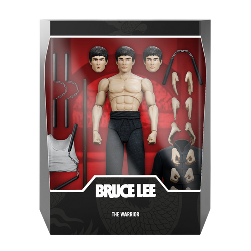 Super 7 Ultimates The Warrior Bruce Lee Action Figure