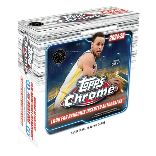 Topps 2024/2025 Chrome NBA Basketball Mega Box